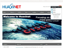 Tablet Screenshot of hkhuaxinet.com